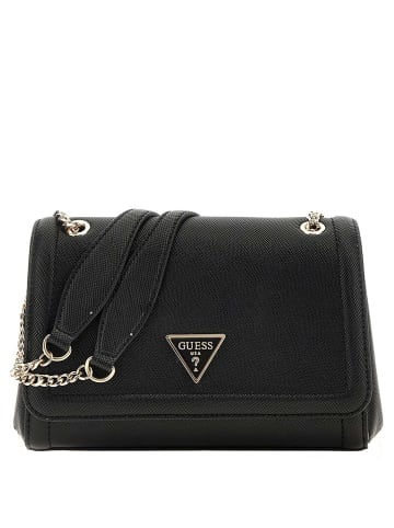 Guess Noelle Convertible XBody Flap - Schultertasche 24 cm (black) in schwarz