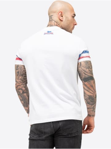 Lonsdale T-Shirt "Crugmeer T-Shirt Normale Passform" in Weiß