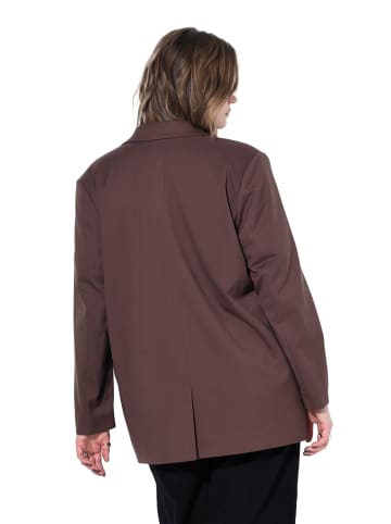 Studio Untold Blazer in schokolade
