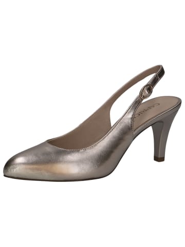 Caprice Slingpumps in TAUPE METALLIC