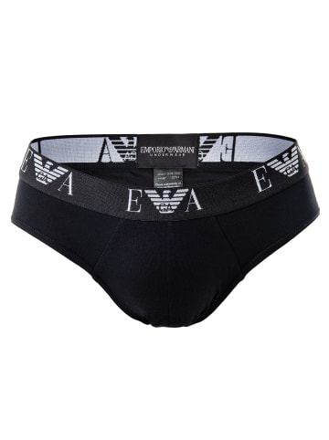 Emporio Armani Slip 2er Pack in Schwarz