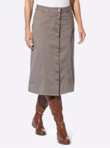 WITT WEIDEN Jeansrock in taupe
