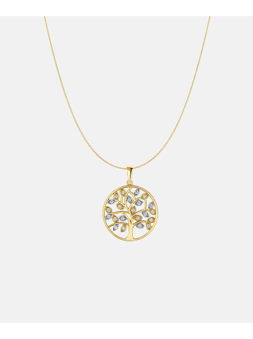 Diamant L'éternel Halskette aus 585 Gelbgold