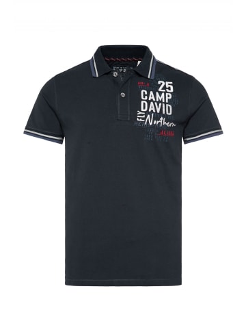 CAMP DAVID  Poloshirt 'Alaska Ice Tour' in dunkelblau