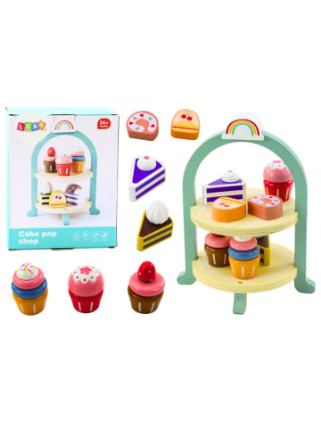 Wisam Set aus Holzständer für Süßigkeiten, Kuchen, Cupcakes