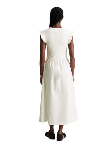 Marc O'Polo DENIM Volant-Jerseykleid flared in Silky White