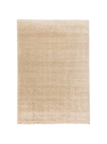 Pergamon Hochflor Langflor Teppich Aloha in Beige