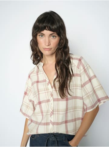 Mos Mosh MMAssia Check Shirt in Cowhide