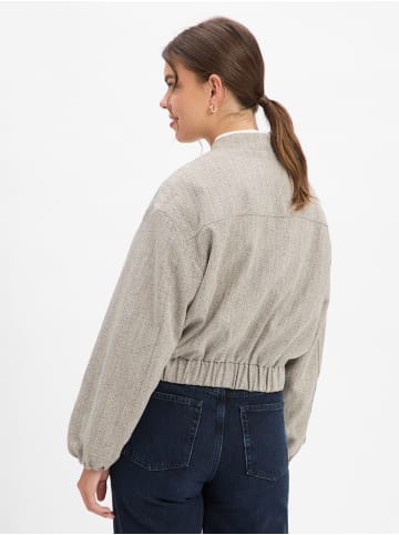 OPUS Blouson Jalea Herringbone in taupe beige