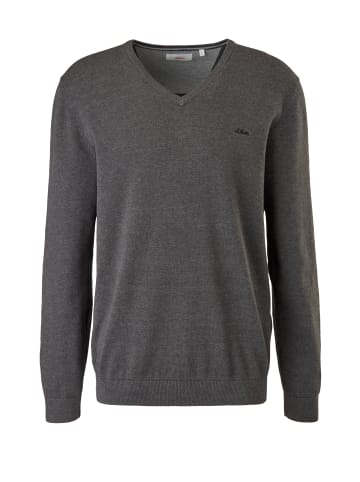 s.Oliver Strickpullover in 98W2_dunkelgrau