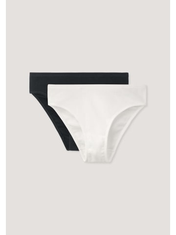 Hessnatur Slip Regular Cut 2er-Set in naturweiss