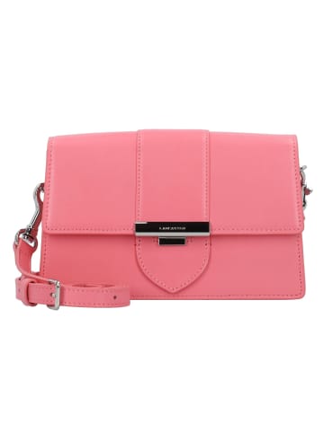 Lancaster Paris Ily Umhängetasche Leder 21 cm in rosebonb