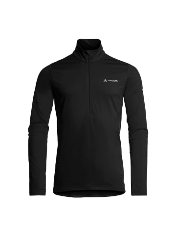 Vaude Livigno Halfzip II Fleece-Pullover in Schwarz