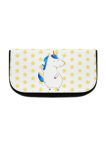 Mr. & Mrs. Panda Kulturbeutel Einhorn Mann ohne Spruch in Weiß