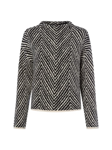 Someday Pullover Tevelyn in schwarz ecru - 0001