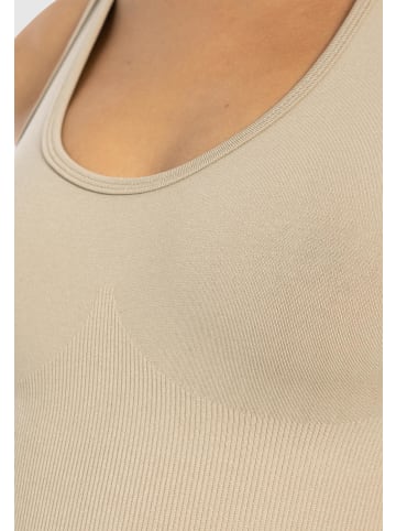 SMILODOX Jumpsuit Doralia in Taupe