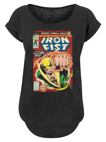 F4NT4STIC Long Cut T-Shirt Marvel Iron Fist Cover in schwarz