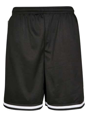 Urban Classics Mesh-Shorts in schwarz