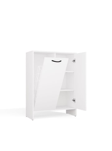 kommodly Badezimmerschrank Kato in Beige - (B)66cm x (T)30cm x (H)90cm