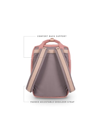 Doughnut Schulrucksack für Erwachsene in lila in lila