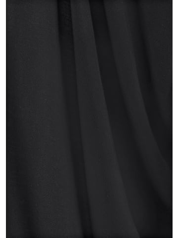 LASCANA Strandshirt in schwarz