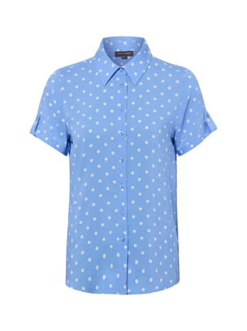 Franco Callegari Bluse Debby in blau weiß - 0004
