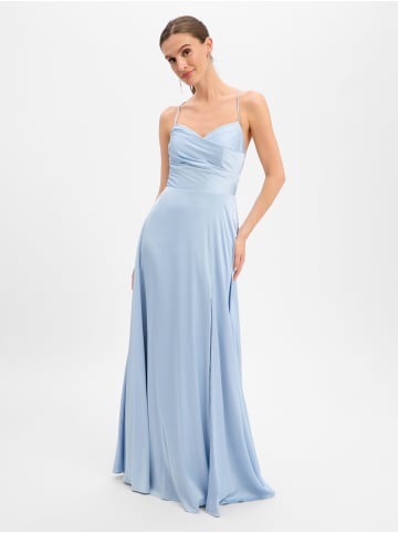 Marie Lund Abendkleid in hellblau - 0003