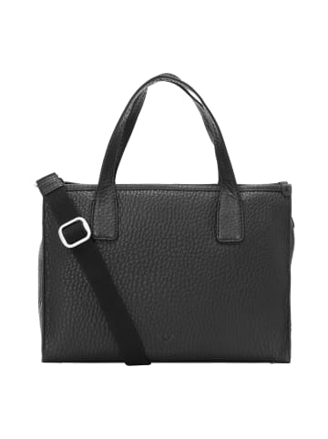 VLD VOi Leather Design Hirsch Schultertasche Leder 29.5 cm in schwarz