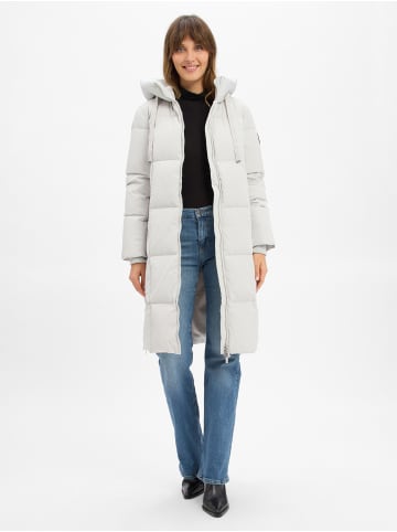 Mos Mosh Daunenmantel MMNova Square in beige - 0004