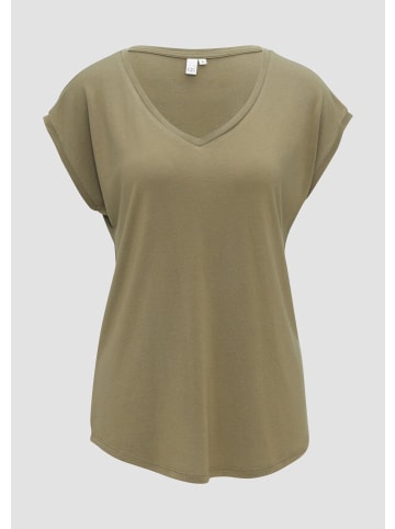 QS T-Shirt in 7854_tannengrün