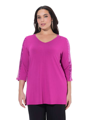 Ulla Popken Longshirt in orchidee