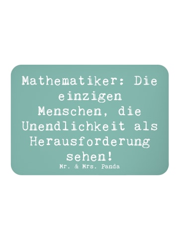 Mr. & Mrs. Panda magnet Spruch Mathematiker Unendlichkeit mit Sp... in Meeresbrise