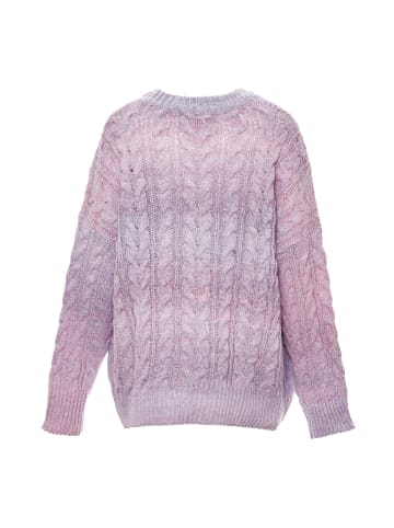 myMo Pullover in LILA WOLLWEISS