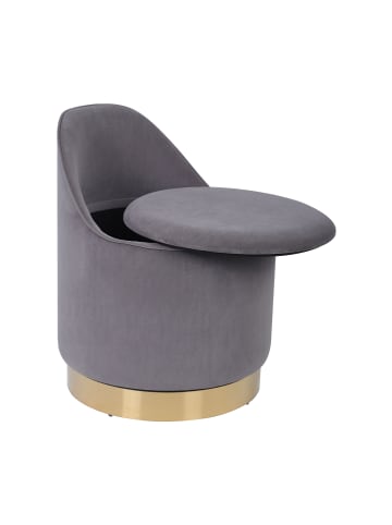 Kayoom Hocker Drehhocker Viktor 125 in grau