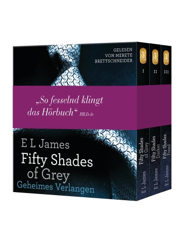 der Hörverlag Fifty Shades of Grey. Die Gesamtausgabe (Teil 1-3)