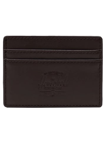 Herschel Herschel Charlie Leather RFID Wallet in Braun