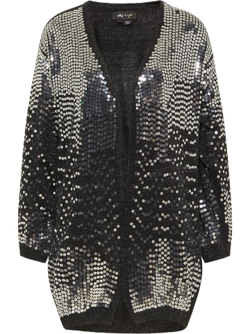 myMo at night Damen Strickjacke in Schwarz