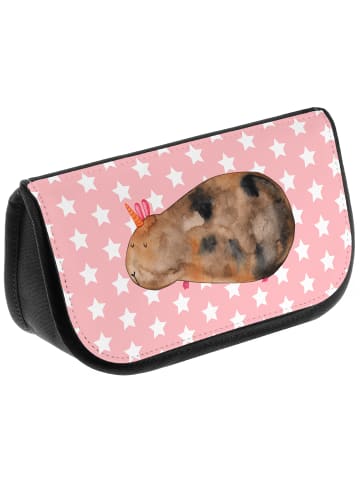 Mr. & Mrs. Panda Kulturbeutel Einhorn Meerschweinchen ohne Spruch in Rot Pastell