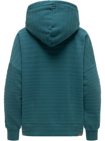 ragwear Kapuzenpullover Pirita Crepe in Ocean Green