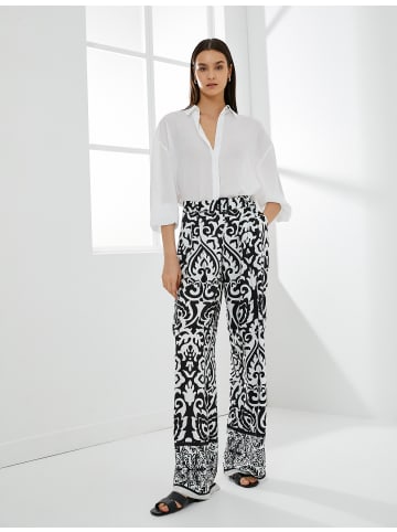 KOTON Hose in Schwarz Gemustert