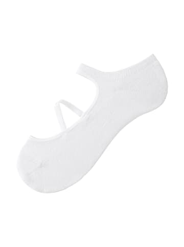 LASCANA ACTIVE Füßlinge in 3x weiß