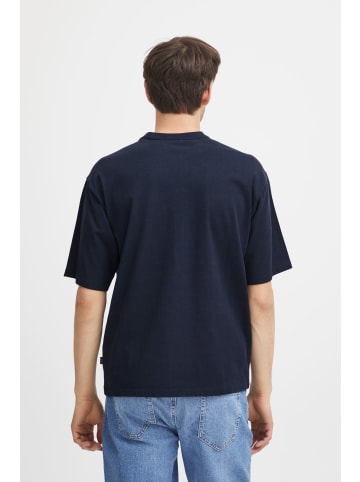 CASUAL FRIDAY T-Shirt CFTue tee with small chest embroidery - 20504815 in blau