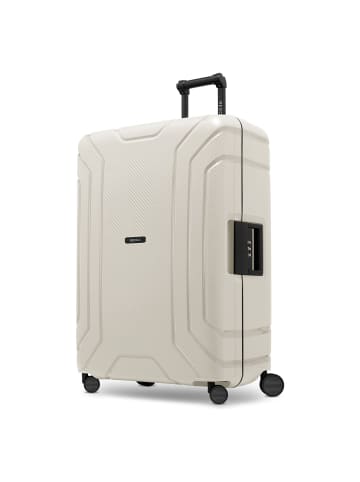 Redolz Essentials 15 4-Rollen Trolley 75 cm mit Dreipunkt-Verschluss eggshell