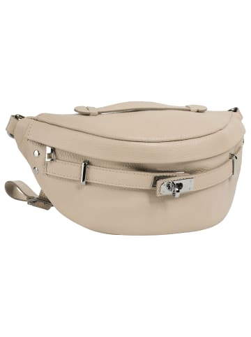 Samantha Look Gürteltasche echt Leder in beige