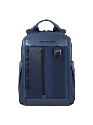 Piquadro Steve Rucksack RFID Schutz 38 cm Laptopfach in blue