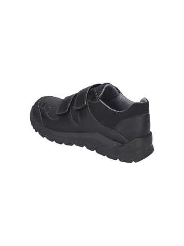 Ricosta Kindergarten Klett Halbschuh/Sneaker in schwarz