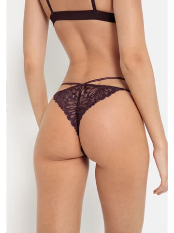 LSCN BY LASCANA String in aubergine