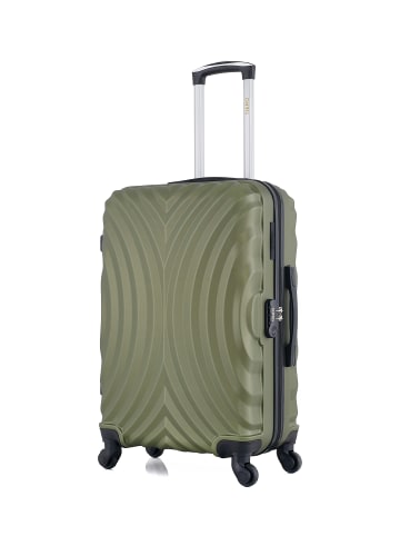 Hero Mittelgroßer Hartschalenkoffer LAGOS in Khaki (64L)