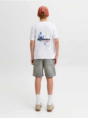 JACK & JONES Junior T-Shirt mit Rückenprint Jjbali in bright white