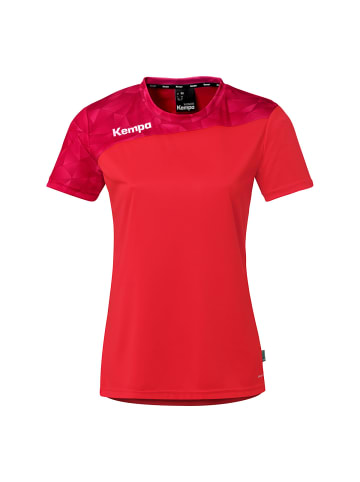 Kempa Trainings-T-Shirt Athletics 29 Women in rot/chilirot